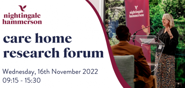 Care Home Research Forum