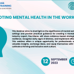 Promoting Mental Health in the Workplace - Webinar