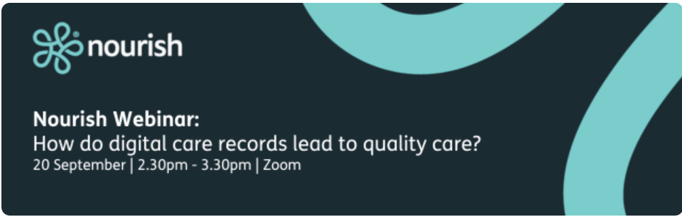 How do digital care records lead to quality care?