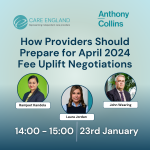 How providers should prepare for fee uplift negotiations