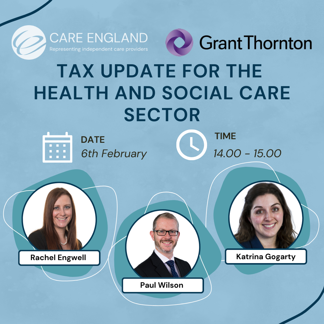 Tax in the health and social care sector
