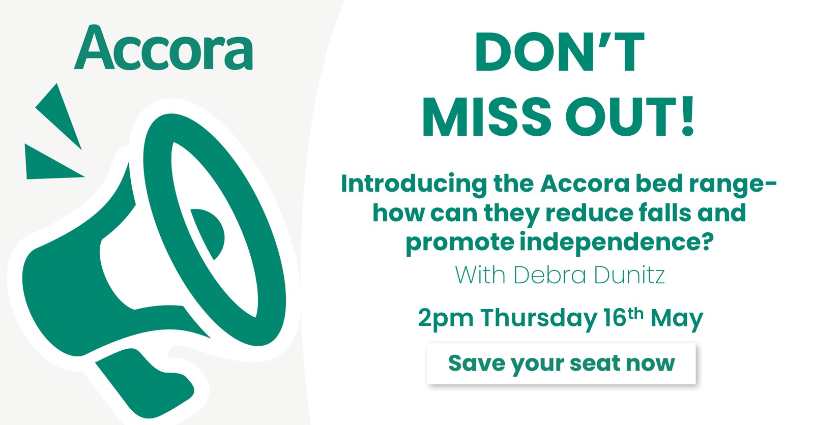 Introducing the Accora bed range - How can they reduce falls and promote independence?