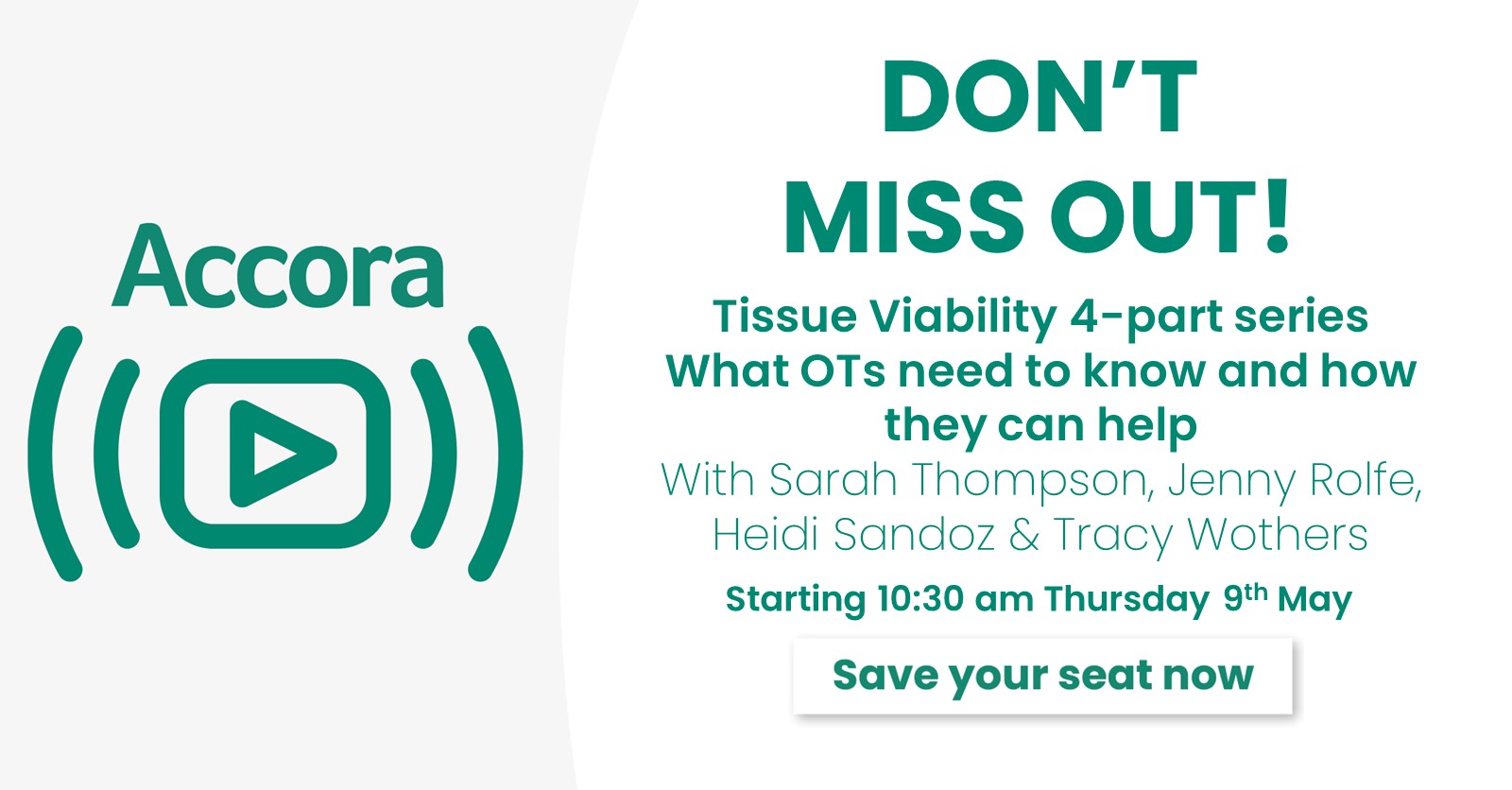 Tissue Viability - What OTs need to know and how they can help