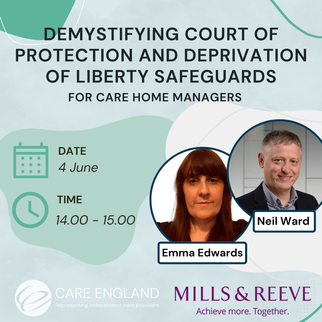 Demystifying Court of Protection and Deprivation of Liberty Safeguards for Care Home Managers