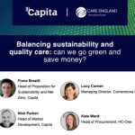 Balancing sustainability and quality care: can we go green and save money?