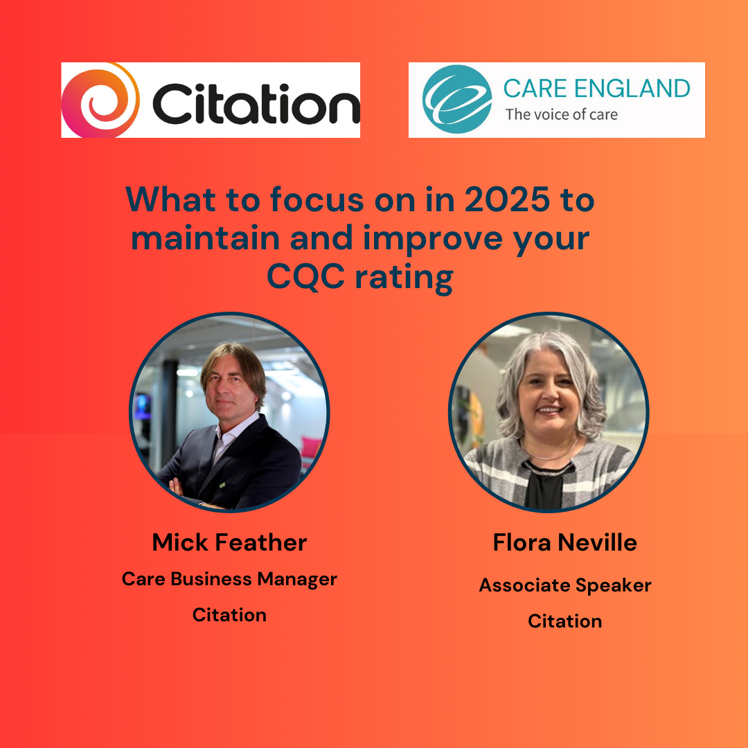 What to focus on in 2025 to maintain and improve your CQC rating