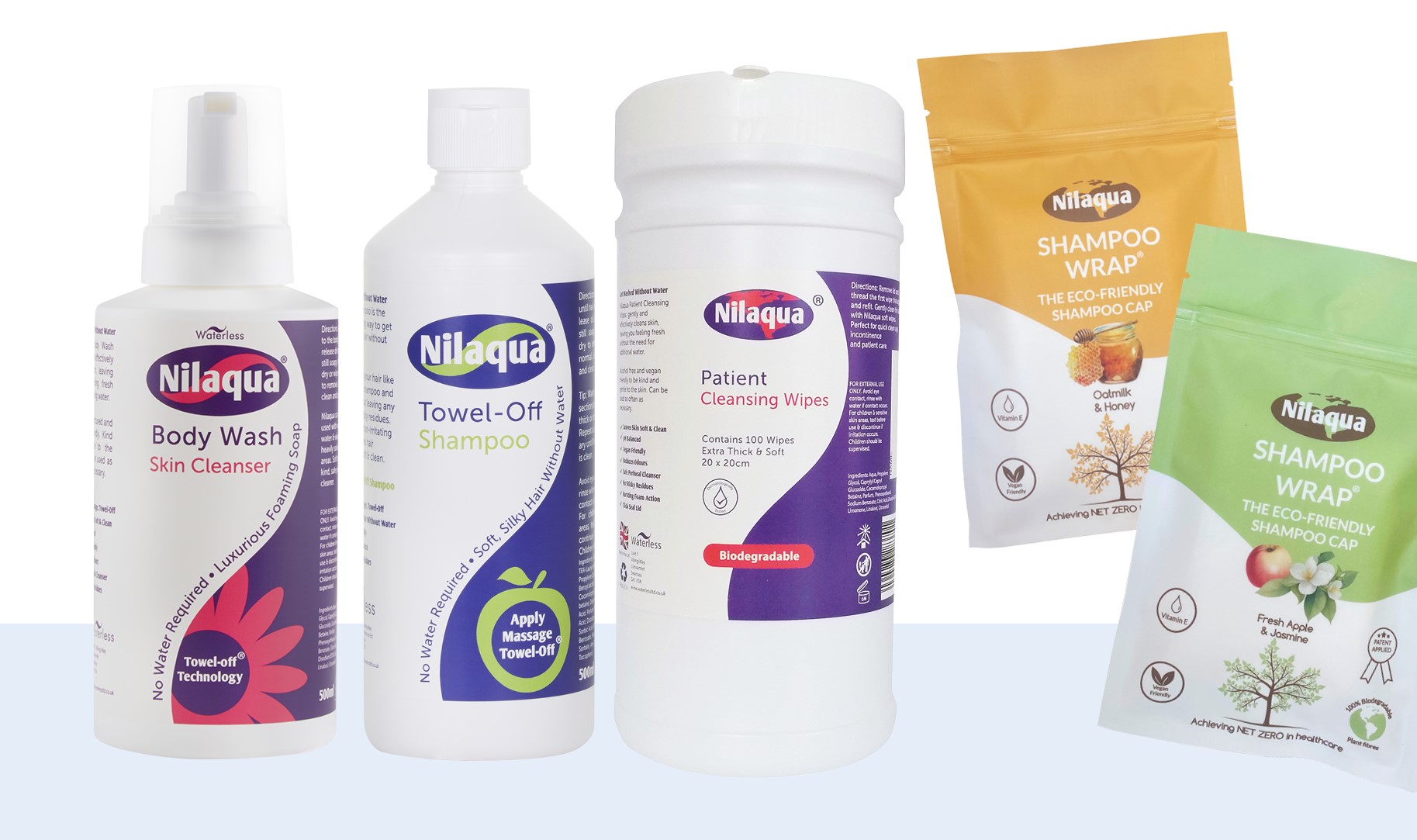 Nilaqua Waterless Bathing