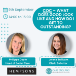 CQC – What does good look like and how do I get to outstanding?