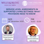 Service Level Agreements in supported living settings: What providers need to know