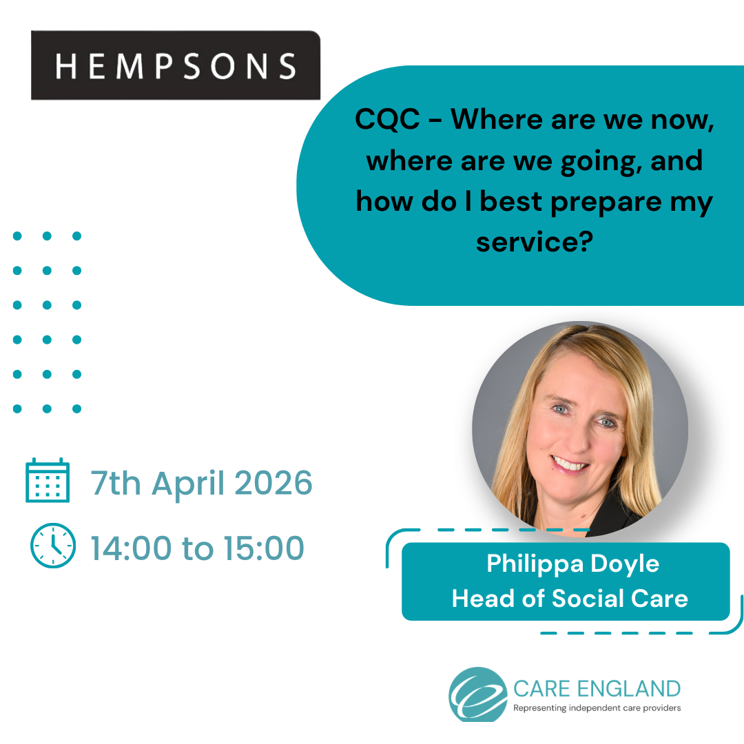 CQC – where are we now, where are we going, and how do I best prepare my service?