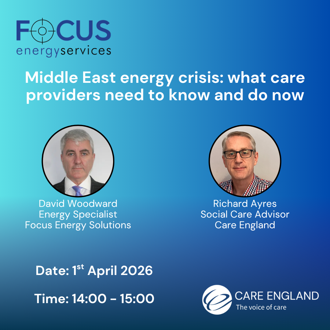 Middle East energy crisis: what care providers need to know and do now